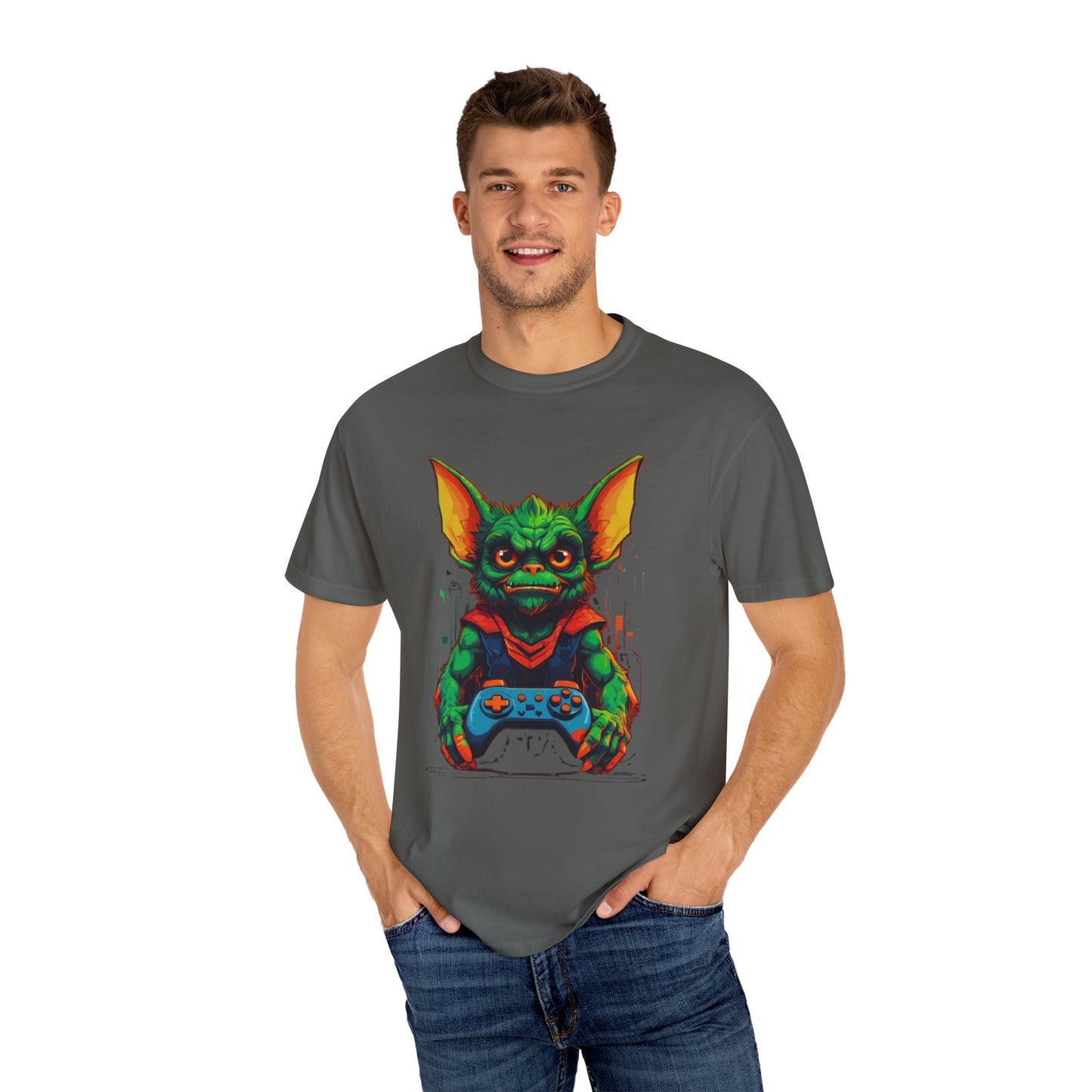 Gremlin on the Go - Unisex Garment-Dyed T-shirt