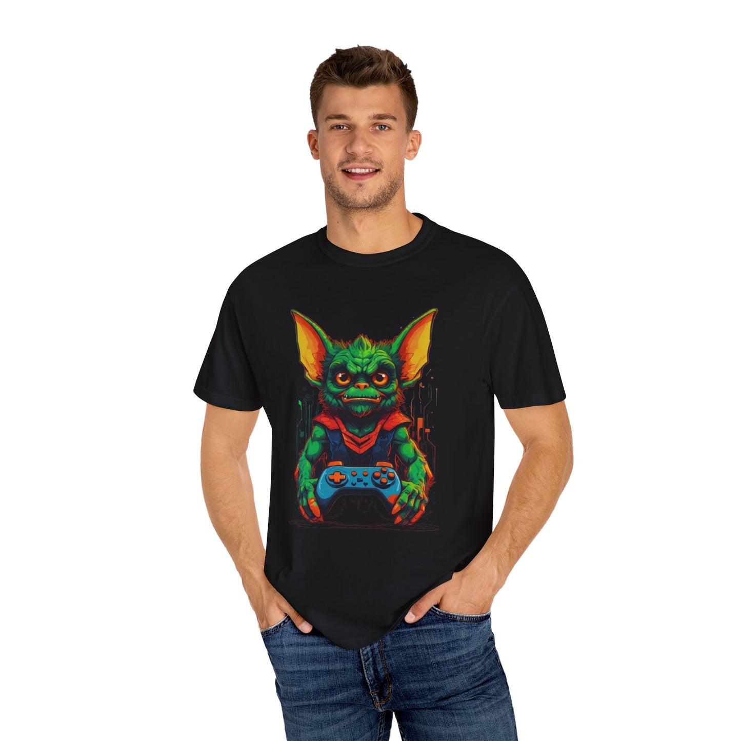 Gremlin on the Go - Unisex Garment-Dyed T-shirt
