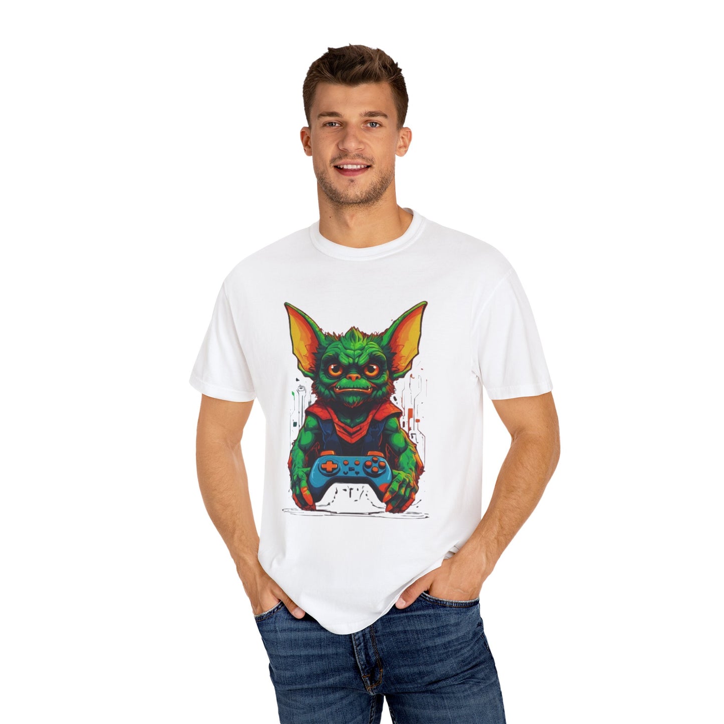 Gremlin on the Go - Unisex Garment-Dyed T-shirt