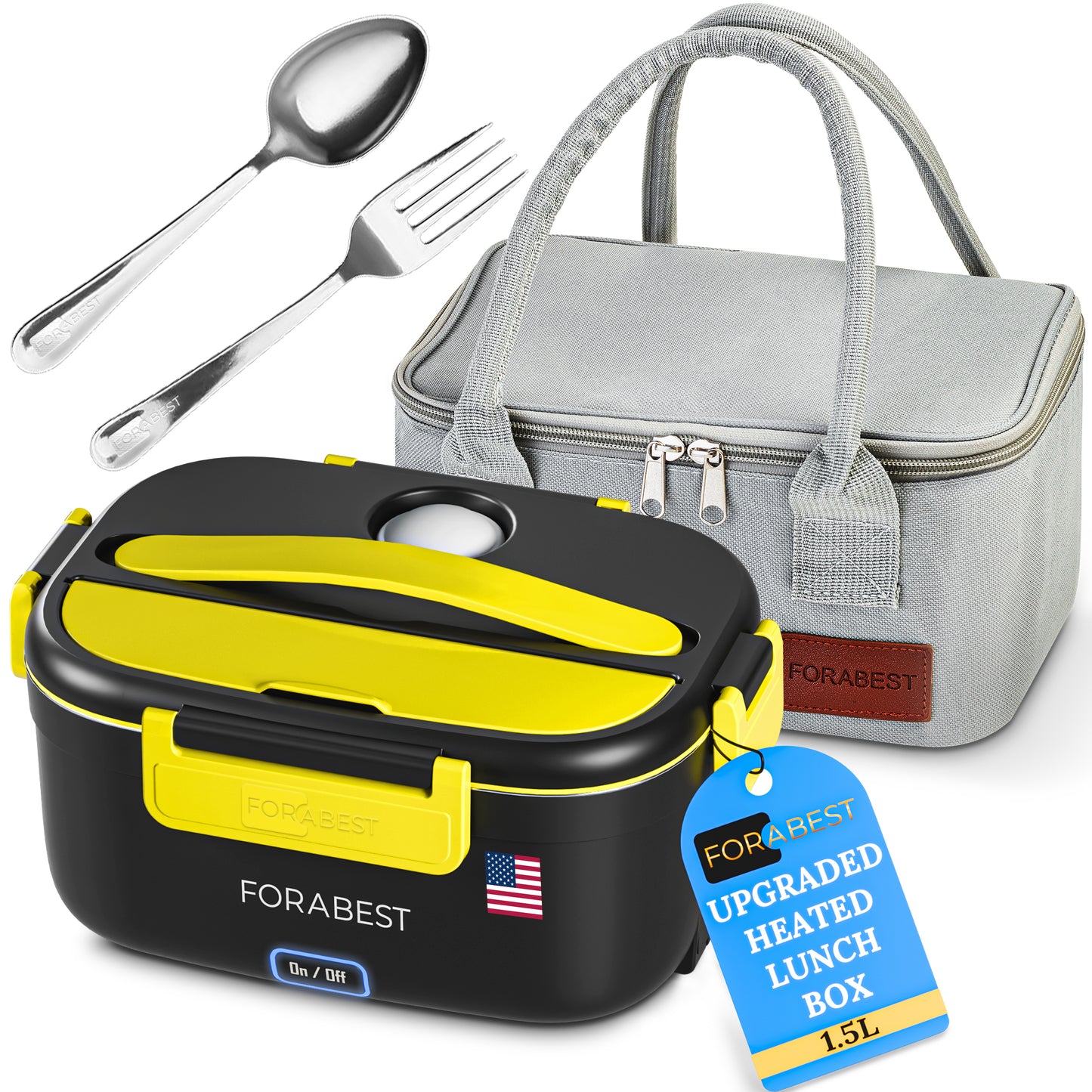 FORABEST Electric Lunch Box - Premium design