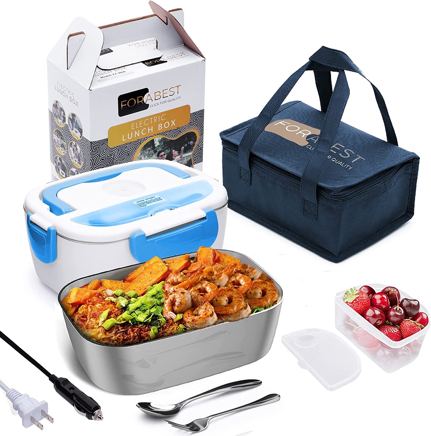 FORABEST Electric Lunch Box