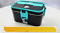 FORABEST 1.8L Electric Lunch Box- Larger Upgraded 50W - Dark Grey-Green