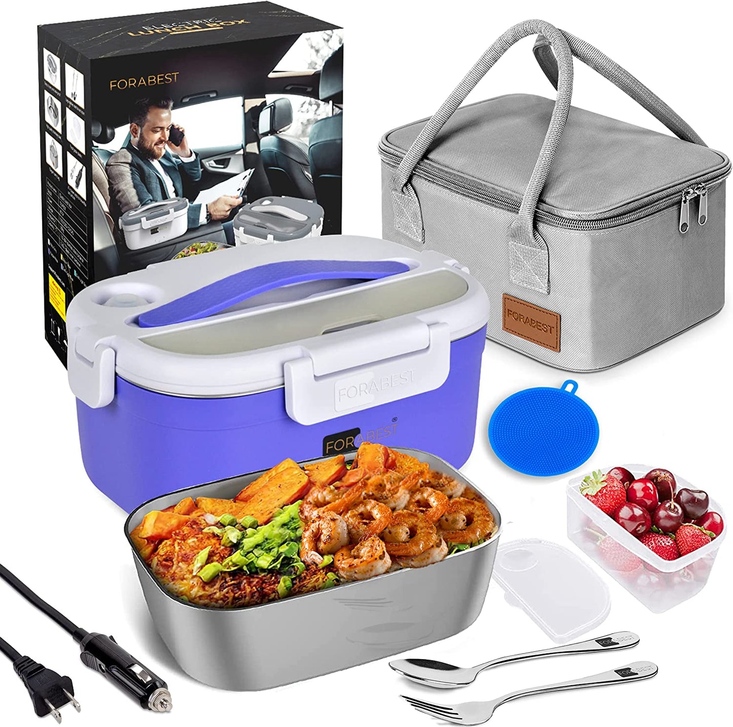 Heated Lunch Box For Cars & Truck Drivers